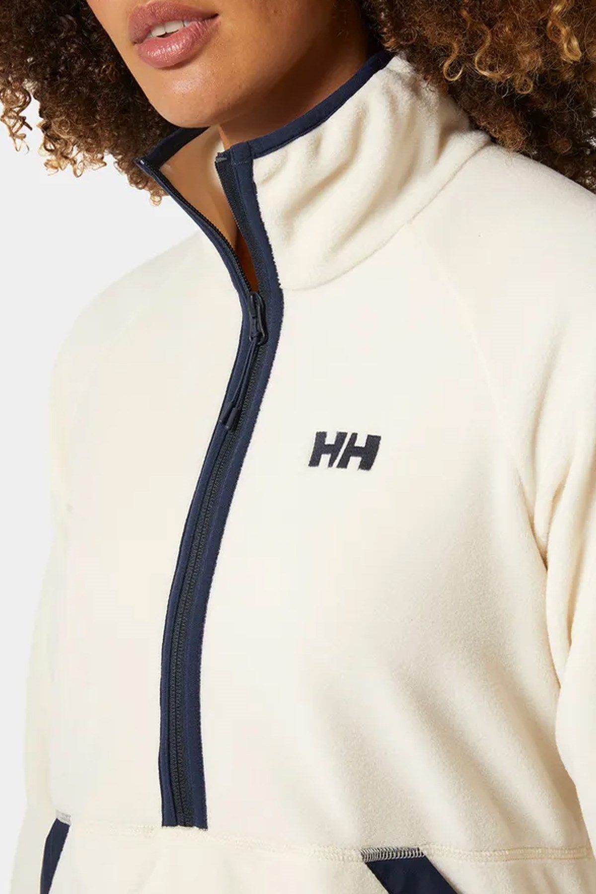 Helly Hansen Kadın Rig Polar Sweatshirt Krem