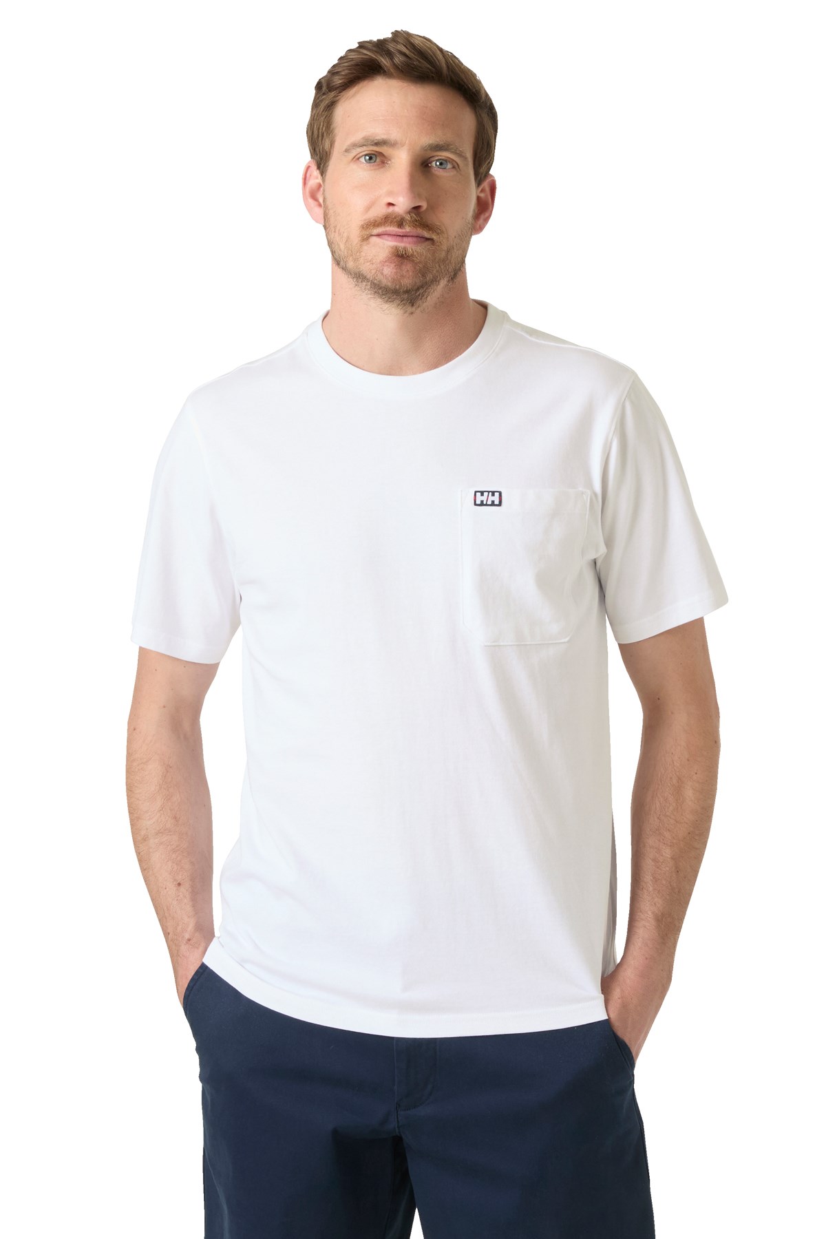 Helly Hansen Hudson Erkek Tişört HHA.54530 001 Beyaz