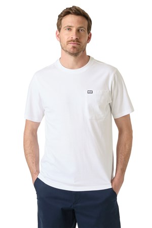 Helly Hansen Hudson Erkek Tişört HHA.54530 001 Beyaz