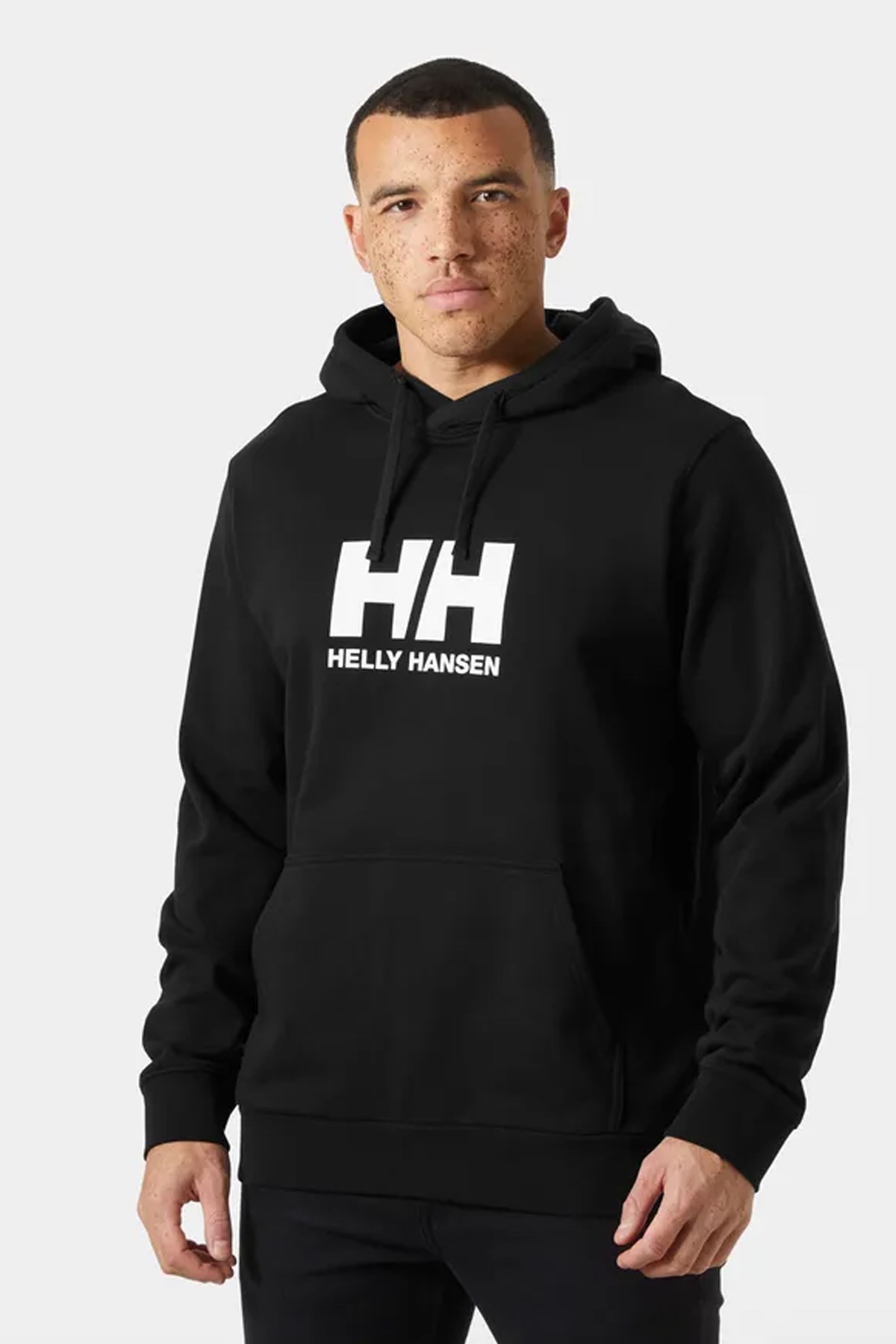Helly Hansen Erkek HH Logo 3.0 Sweatshirt Siyah
