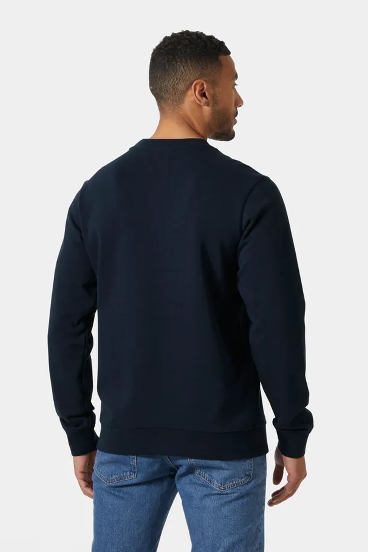 Helly Hansen Erkek HH Logo Crew Sweatshirt Lacivert