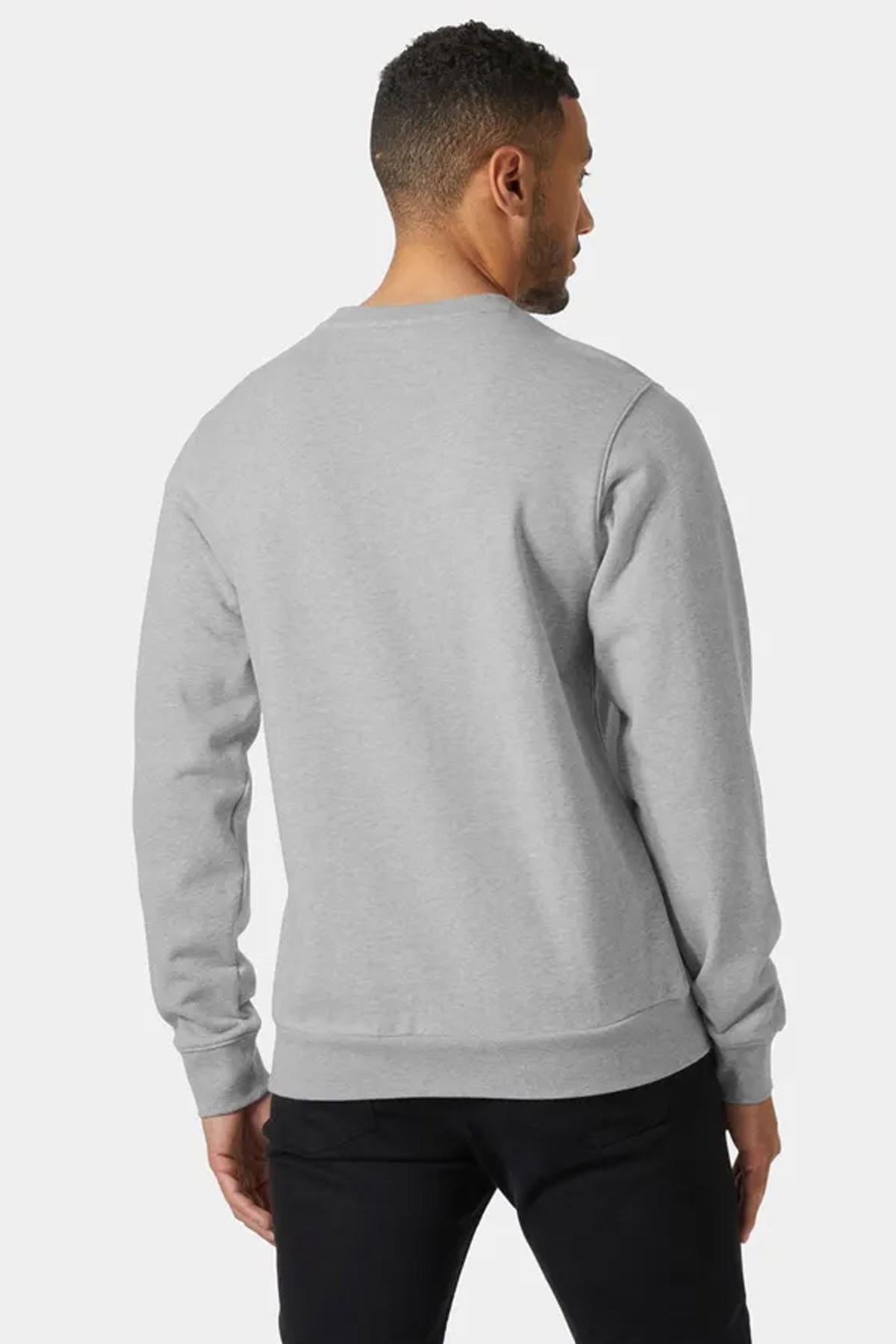 Helly Hansen Erkek HH Logo Crew Sweatshirt Gri