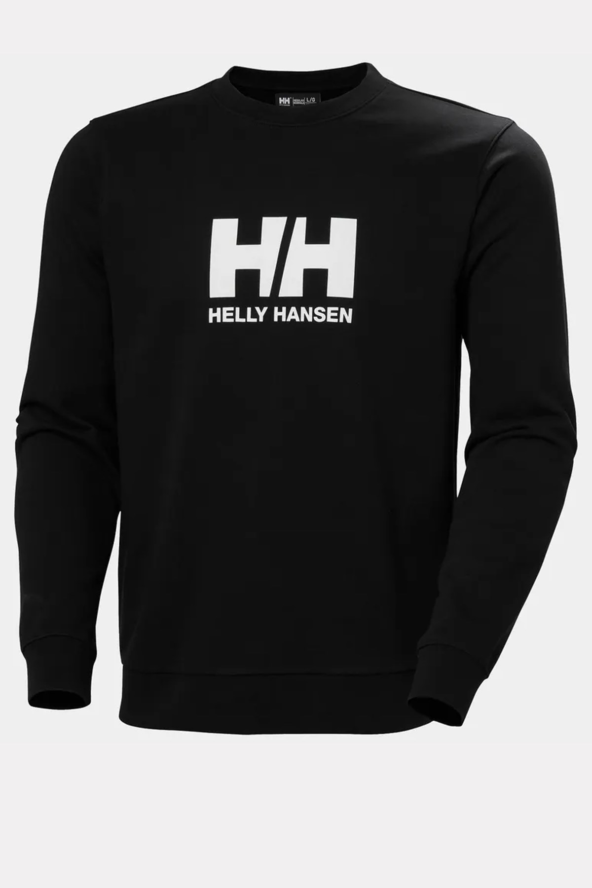 Helly Hansen Erkek HH Logo Crew Sweatshirt Siyah