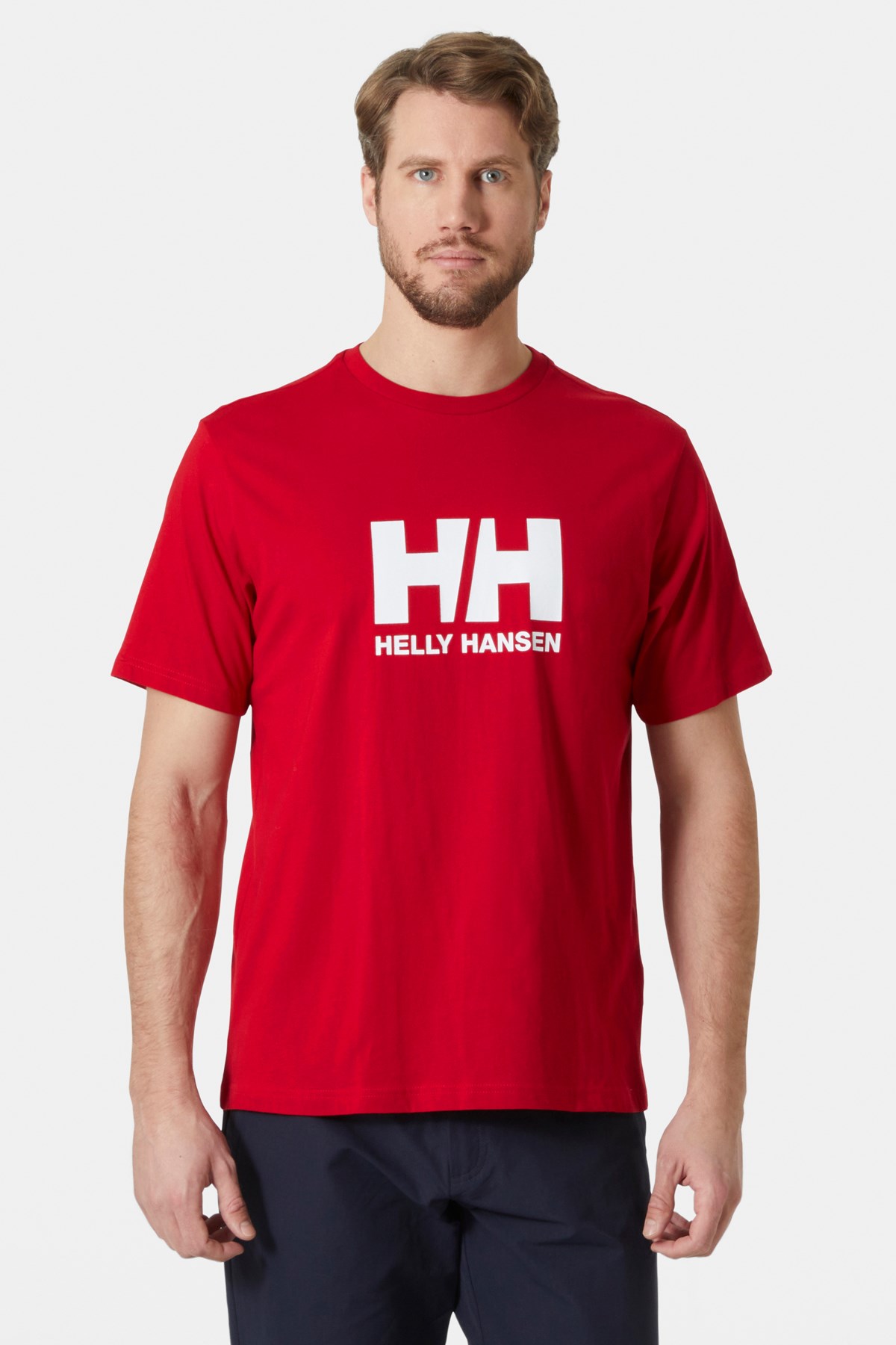 Helly Hansen HH Logo 3.0 Erkek Tişört HHA.54596 162 Kırmızı