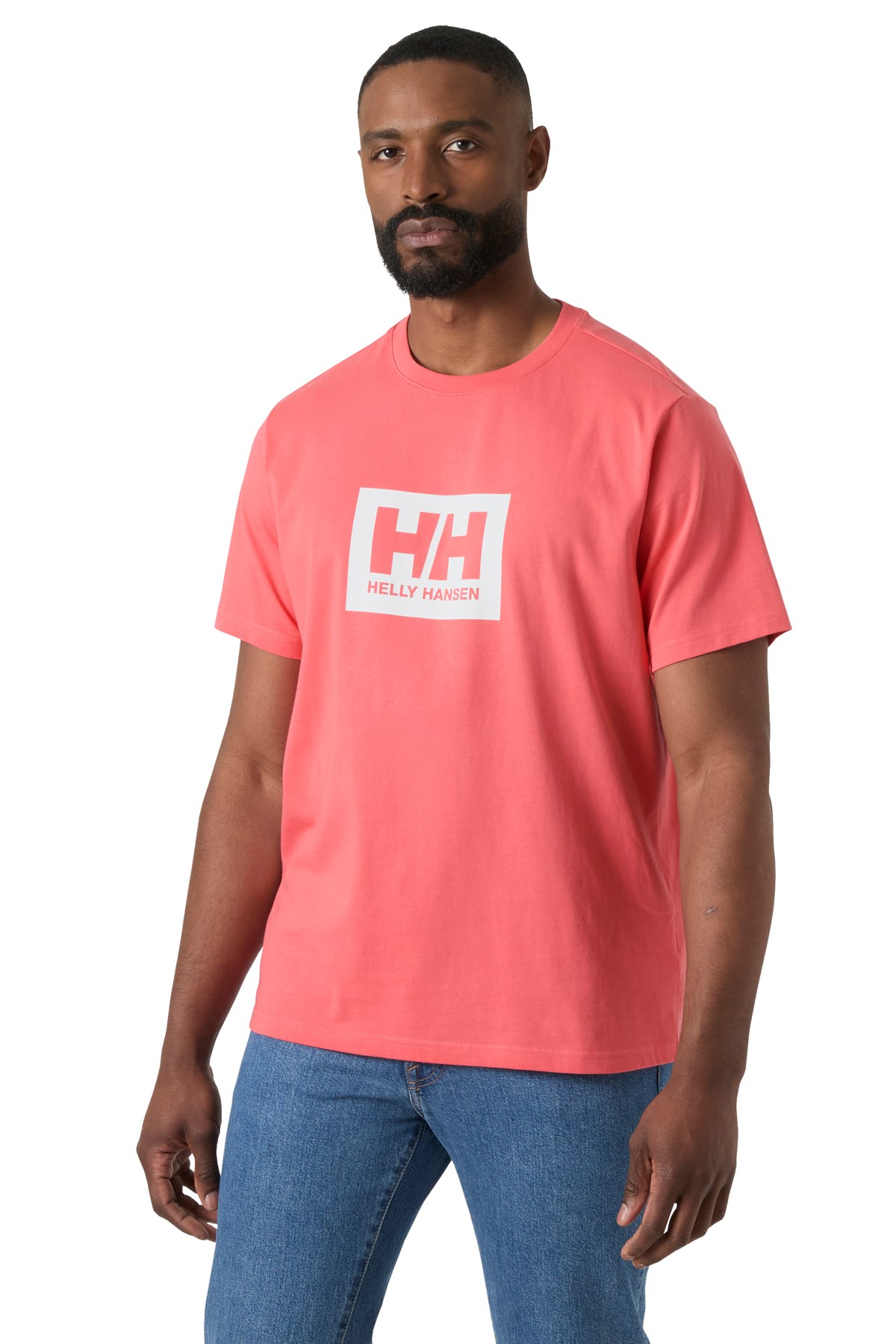 Helly Hansen HH Box 2.0 Erkek Tişört HHA.54597 098 Pembe