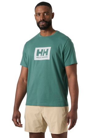 Helly Hansen HH Box 2.0 Erkek Tişört HHA.54597 494 Yeşil