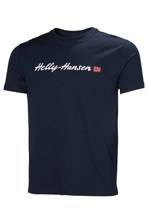 Helly Hansen Core Graphic T -Shirt 2.0 Hha.54599 597 Lacivert
