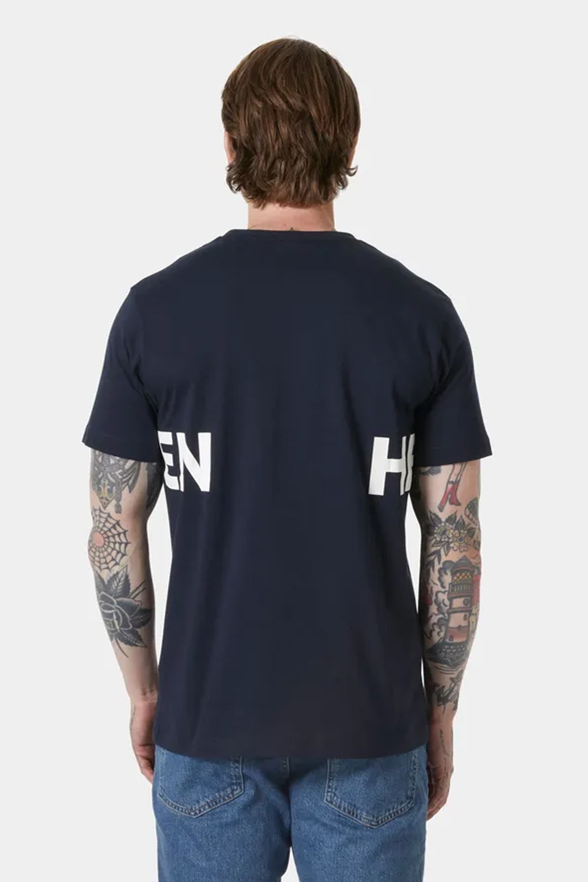 Helly Hansen Core Graphic T -Shirt 2.0 Hha.54599 598 Lacivert