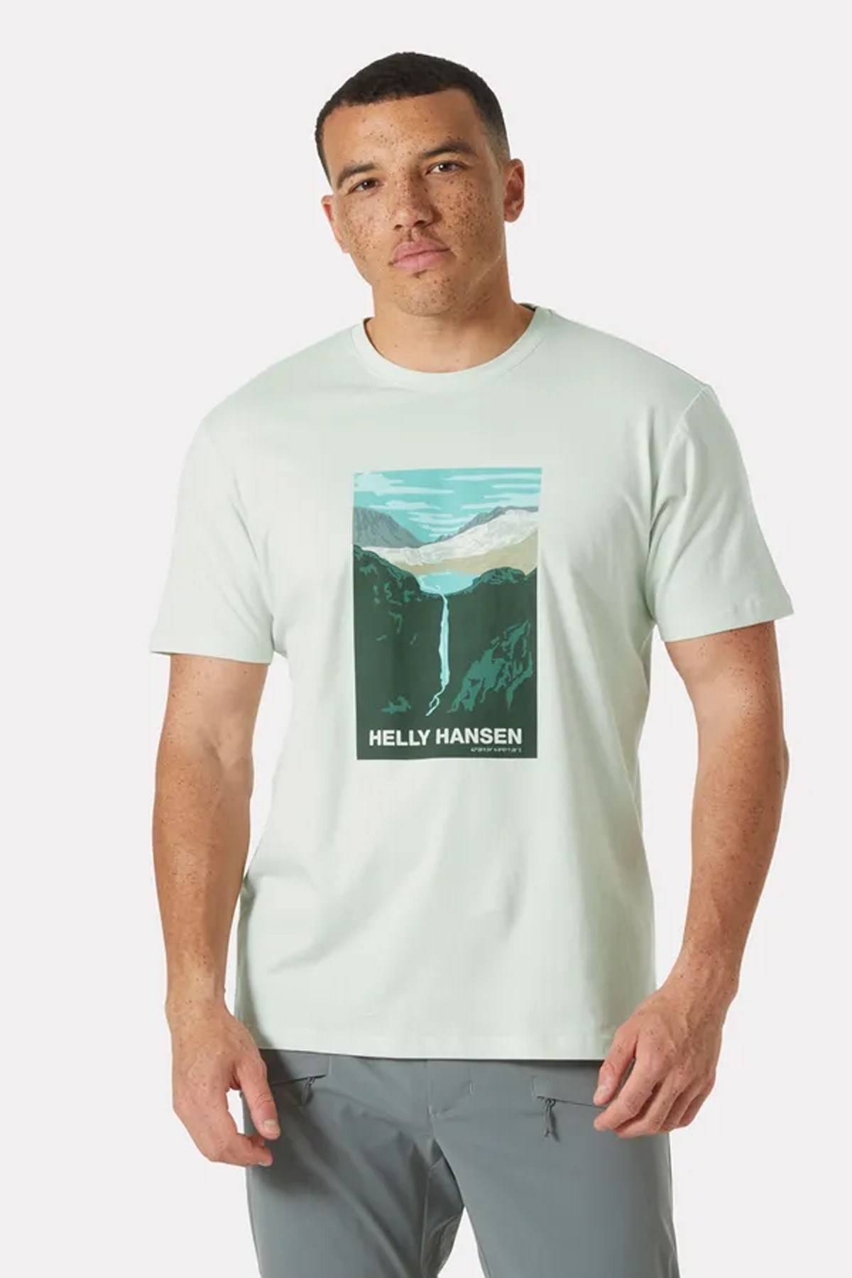 Helly Hansen Massif Graphic T-Shirt Hha.54600 403 Mavi