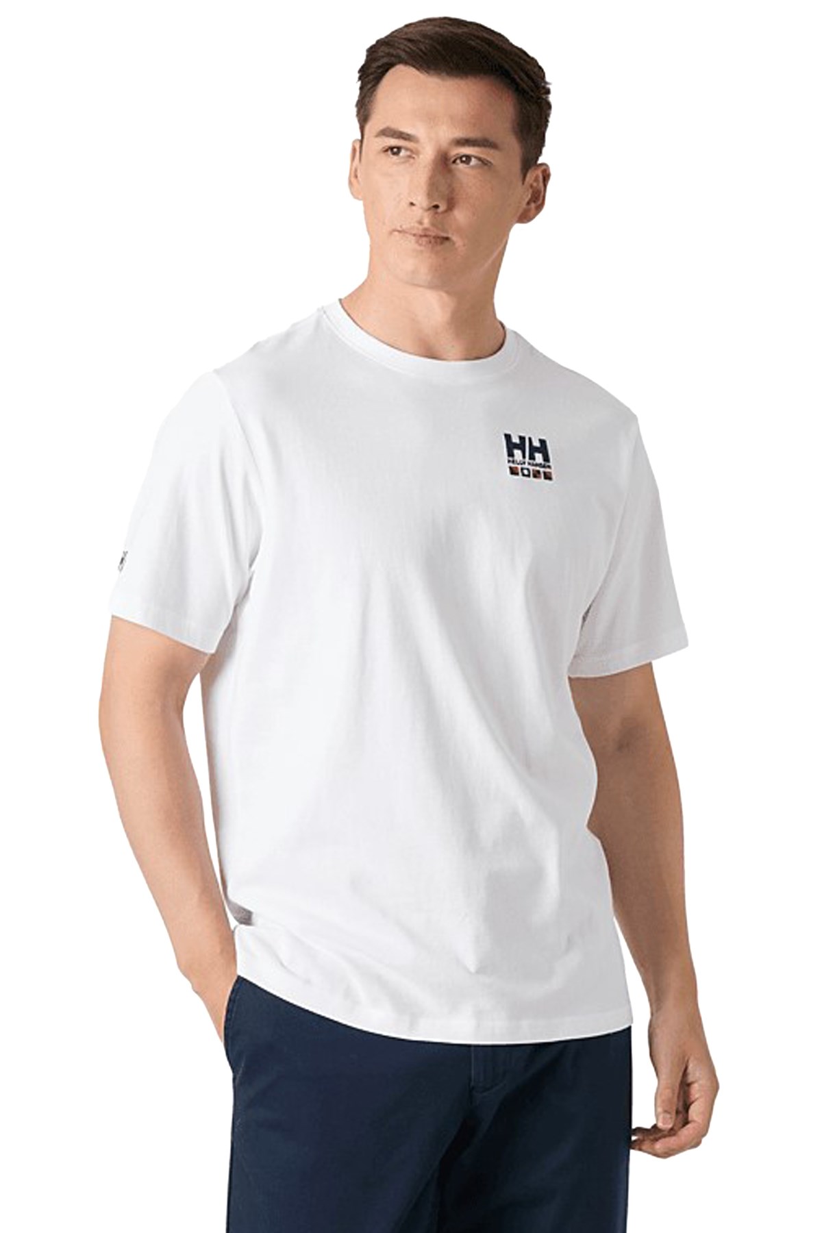 Helly Hansen Shoreline Erkek Tişört HHA.54601 002 Beyaz