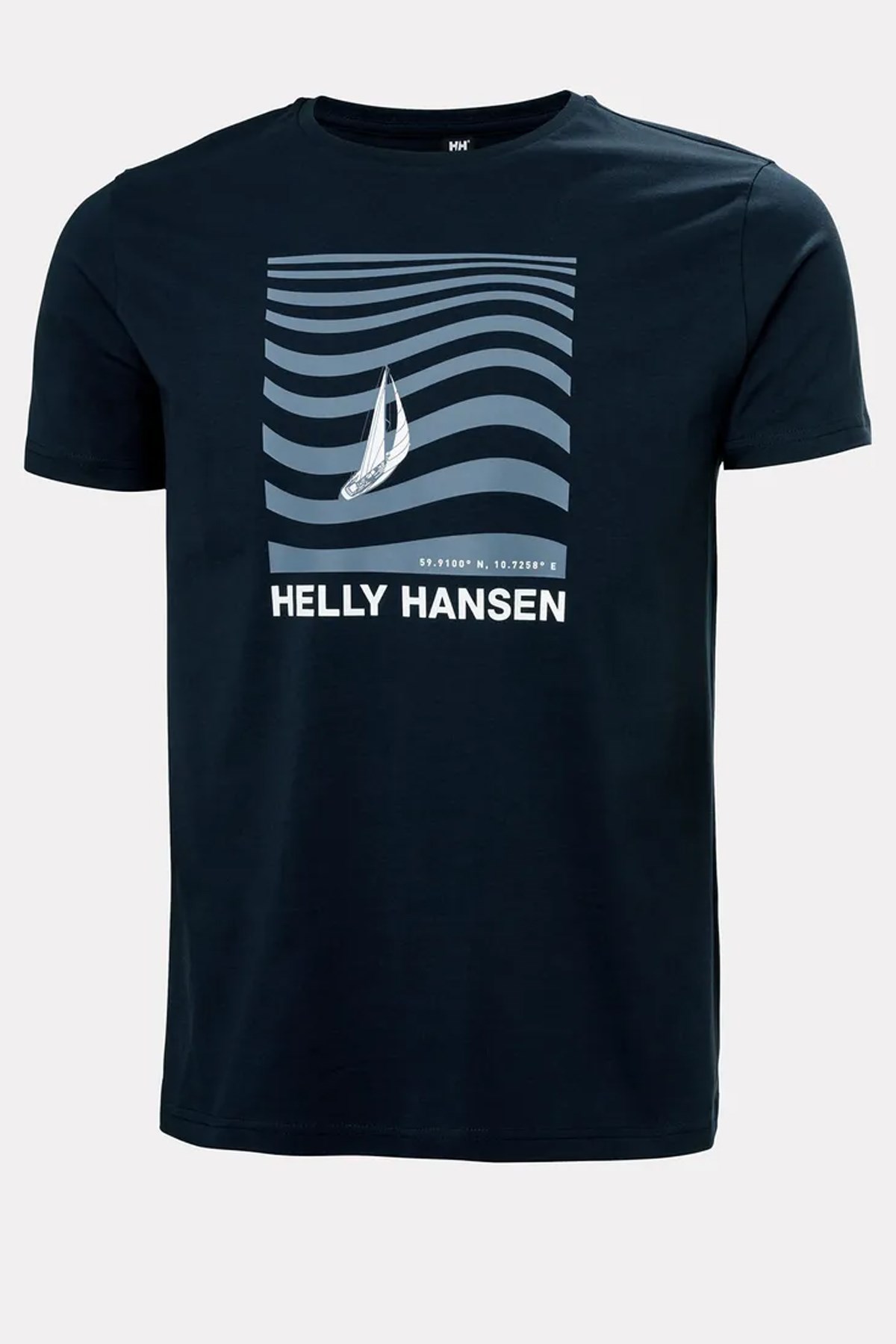Helly Hansen Shoreline T-Shirt 3.0 Hha.54601 597 Lacivert