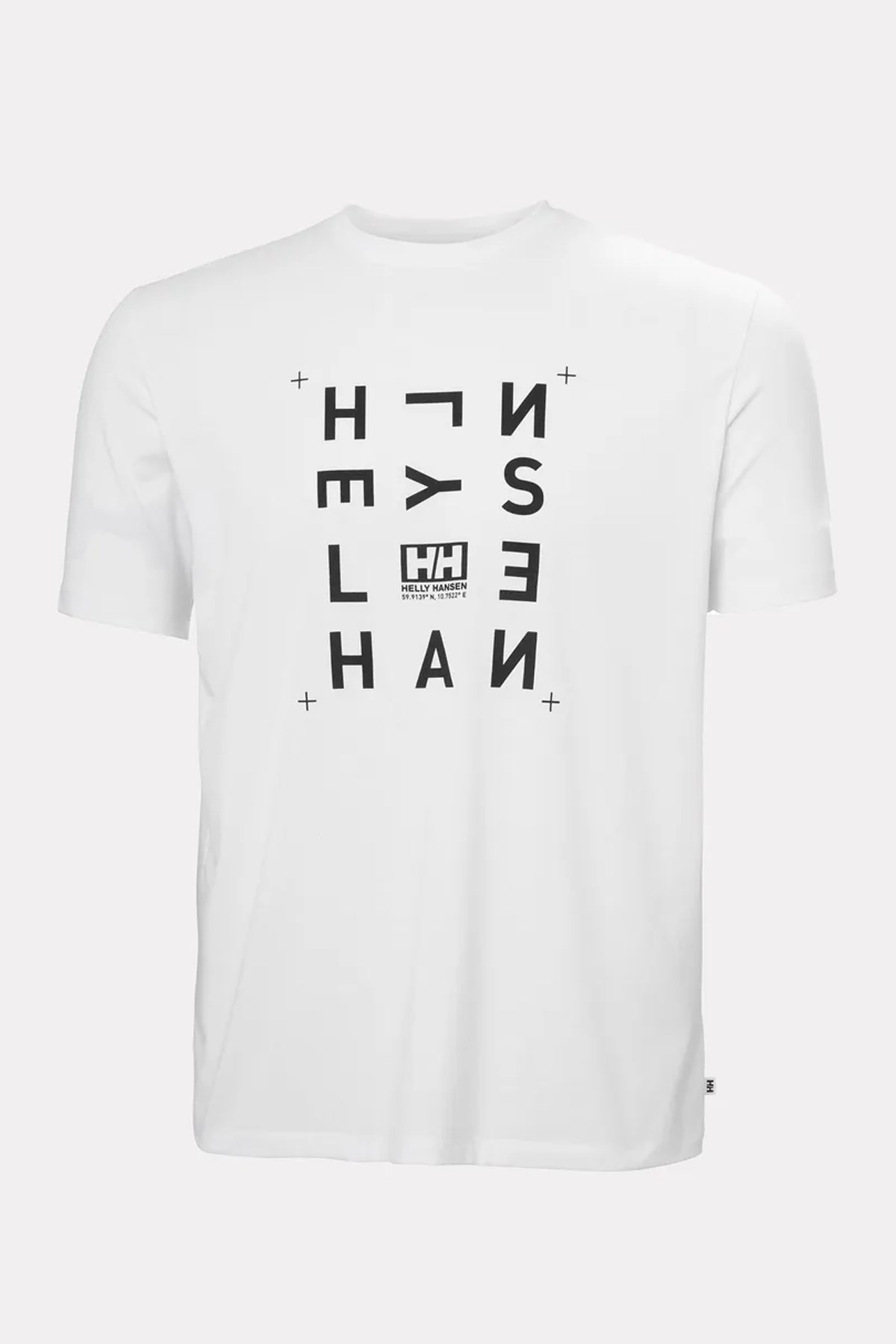 Helly Hansen Skog Recycled Graphic T-Shirt Hha.63082 002 Beyaz