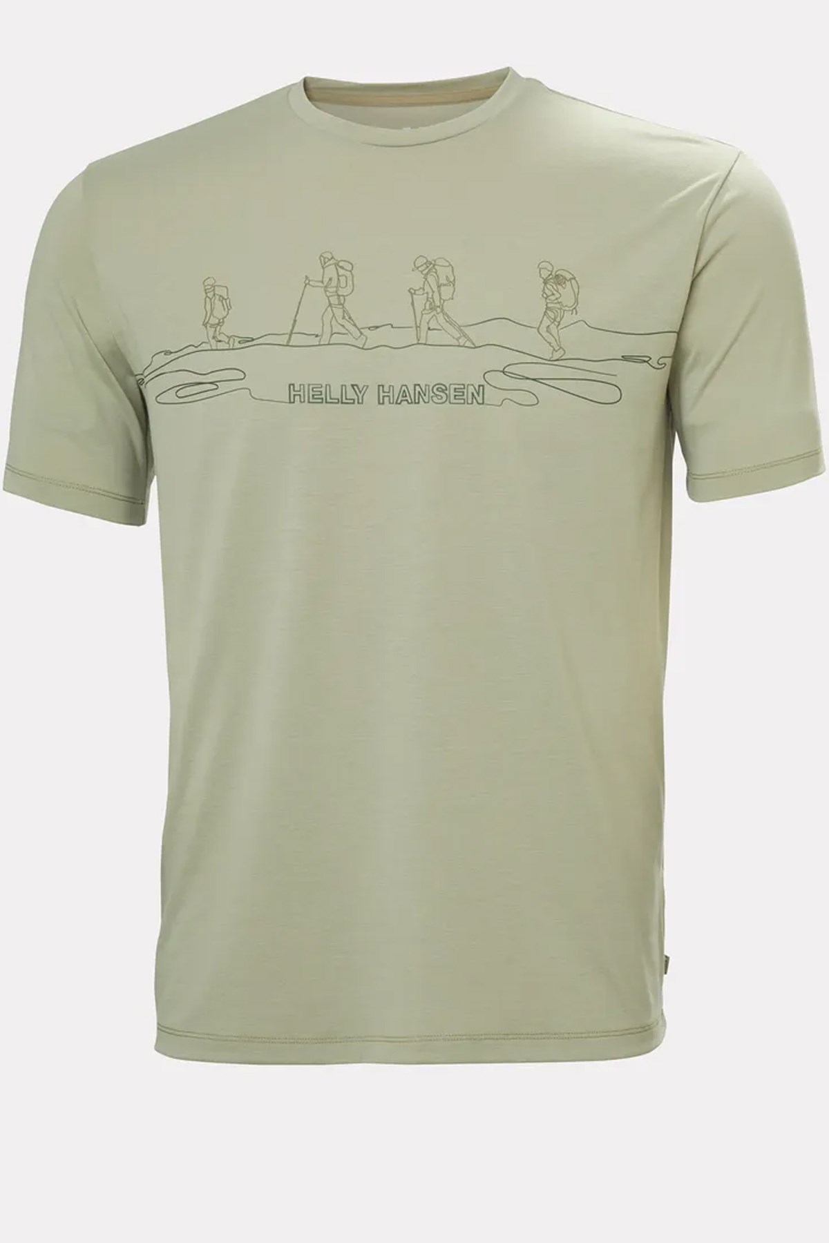 Helly Hansen Skog Recycled Graphic T-Shirt Hha.63082 463 Turuncu