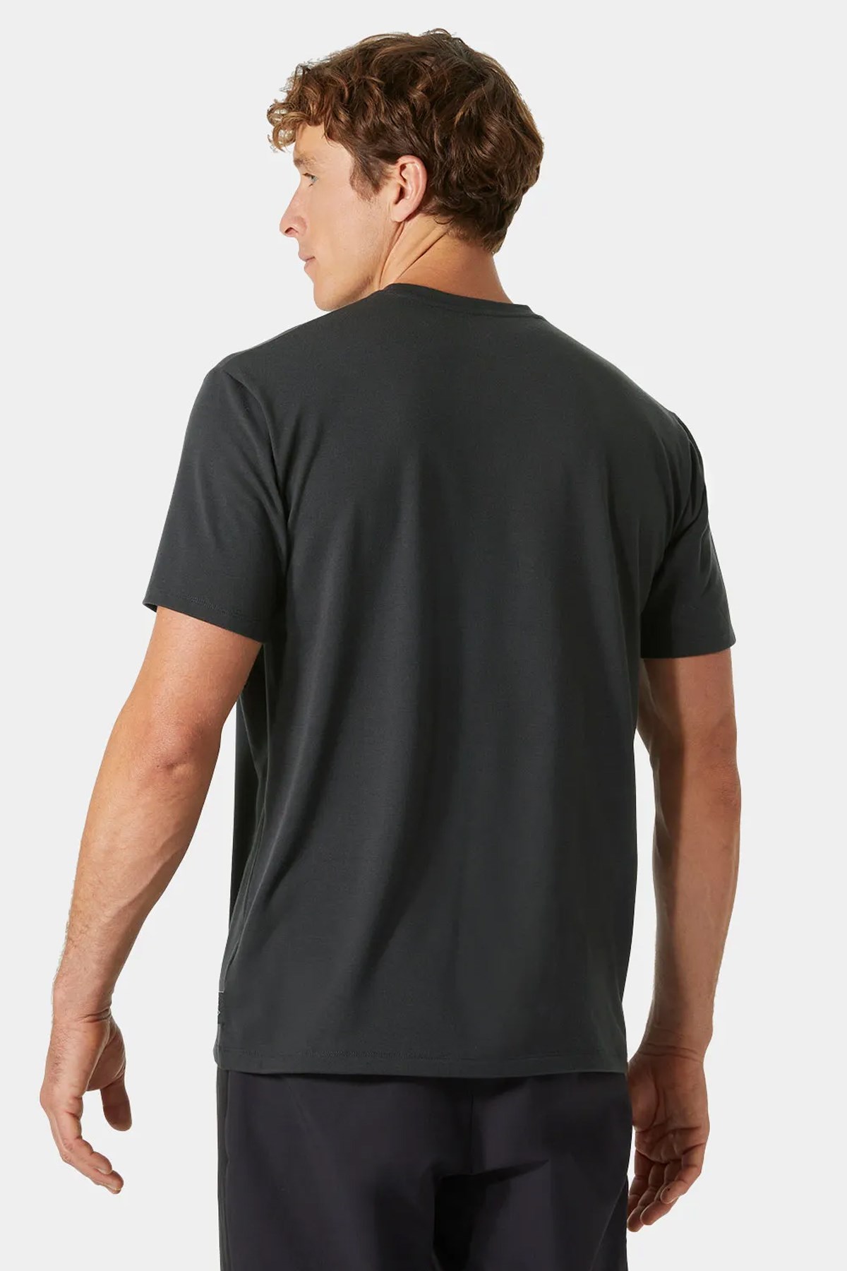 Helly Hansen Skog Recycled Graphic Erkek Tişört HHA.63082 980 Siyah