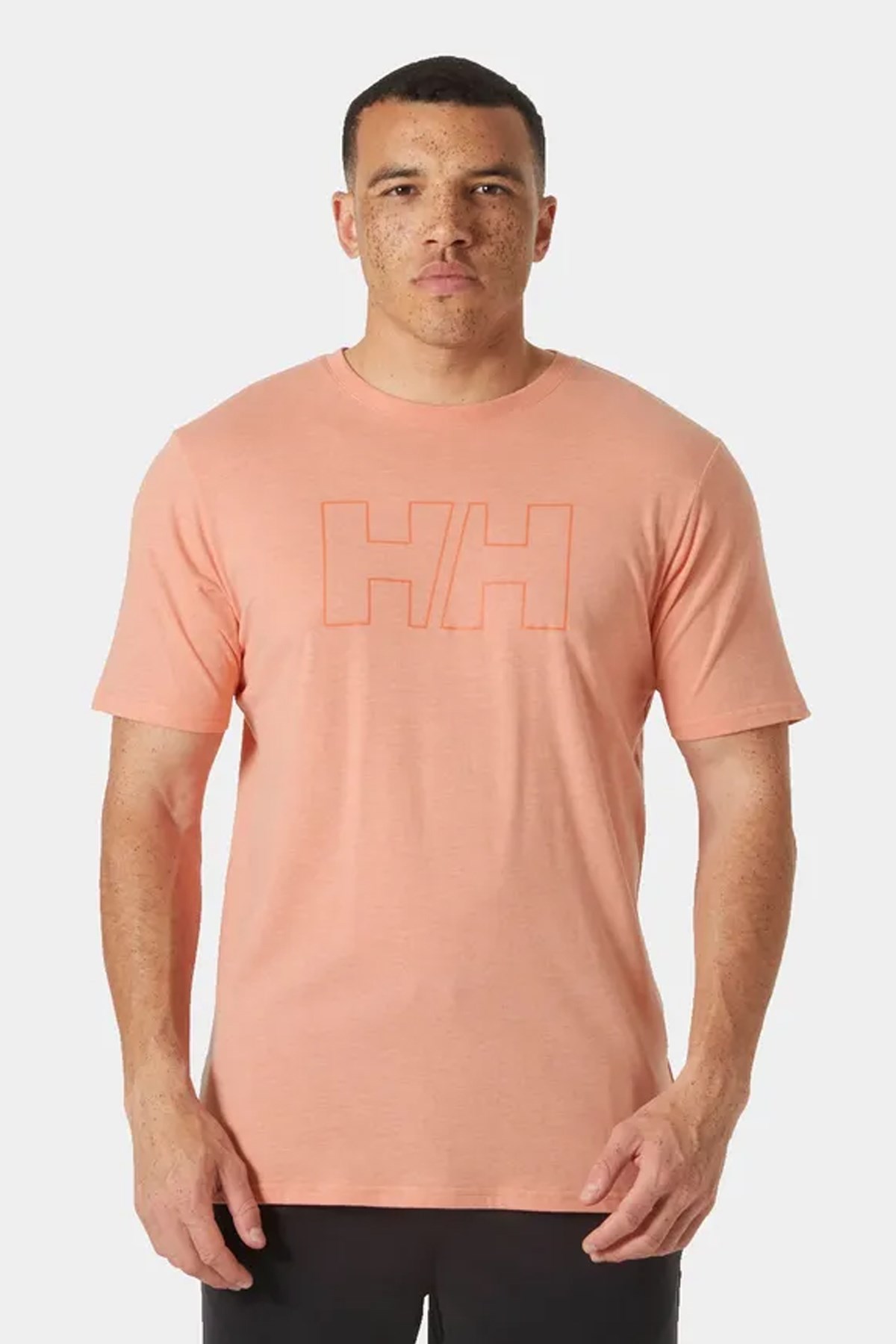 Helly Hansen Hh Tech Logo T-Shirt Hha.63165 304 Turuncu