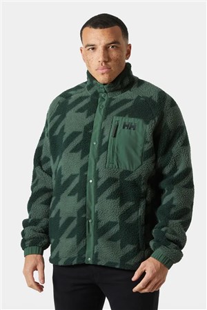 Helly Hansen Erkek Panorama Printed Pile Snap Mont