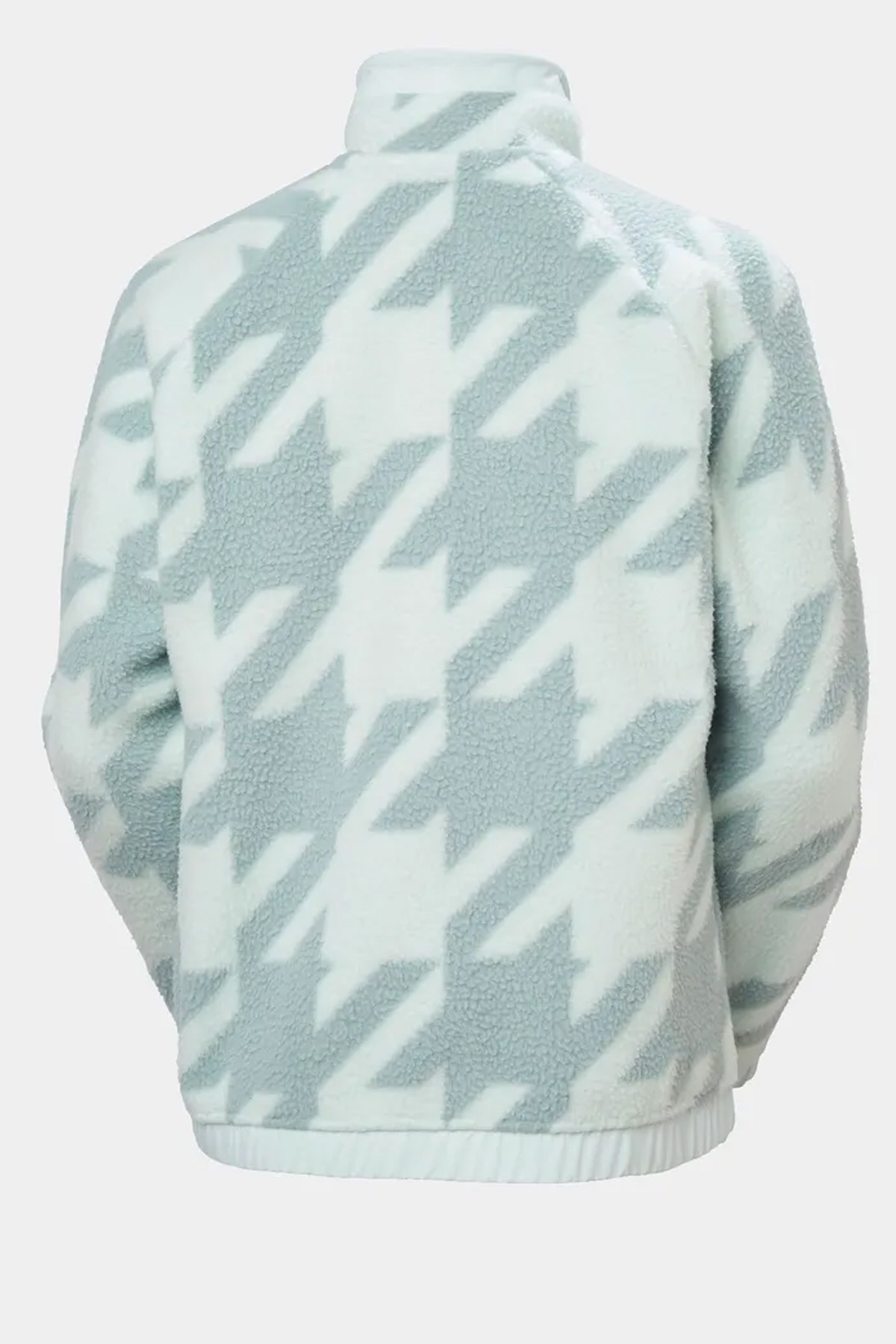 Helly Hansen Kadın Imperial Printed Pile Snap Mont Mavi