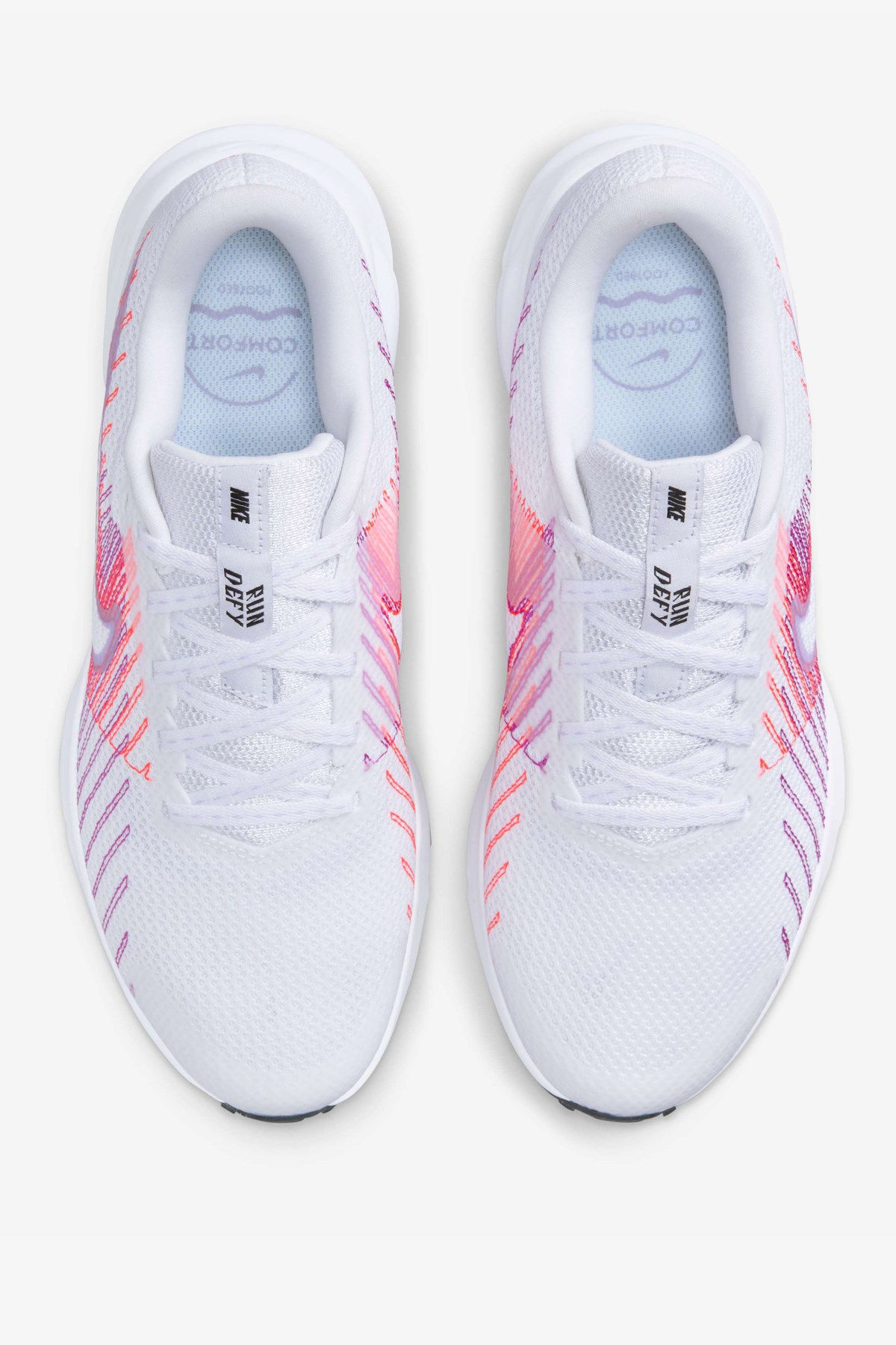Nike W Run Defy Kadın Spor Ayakkabı Beyaz