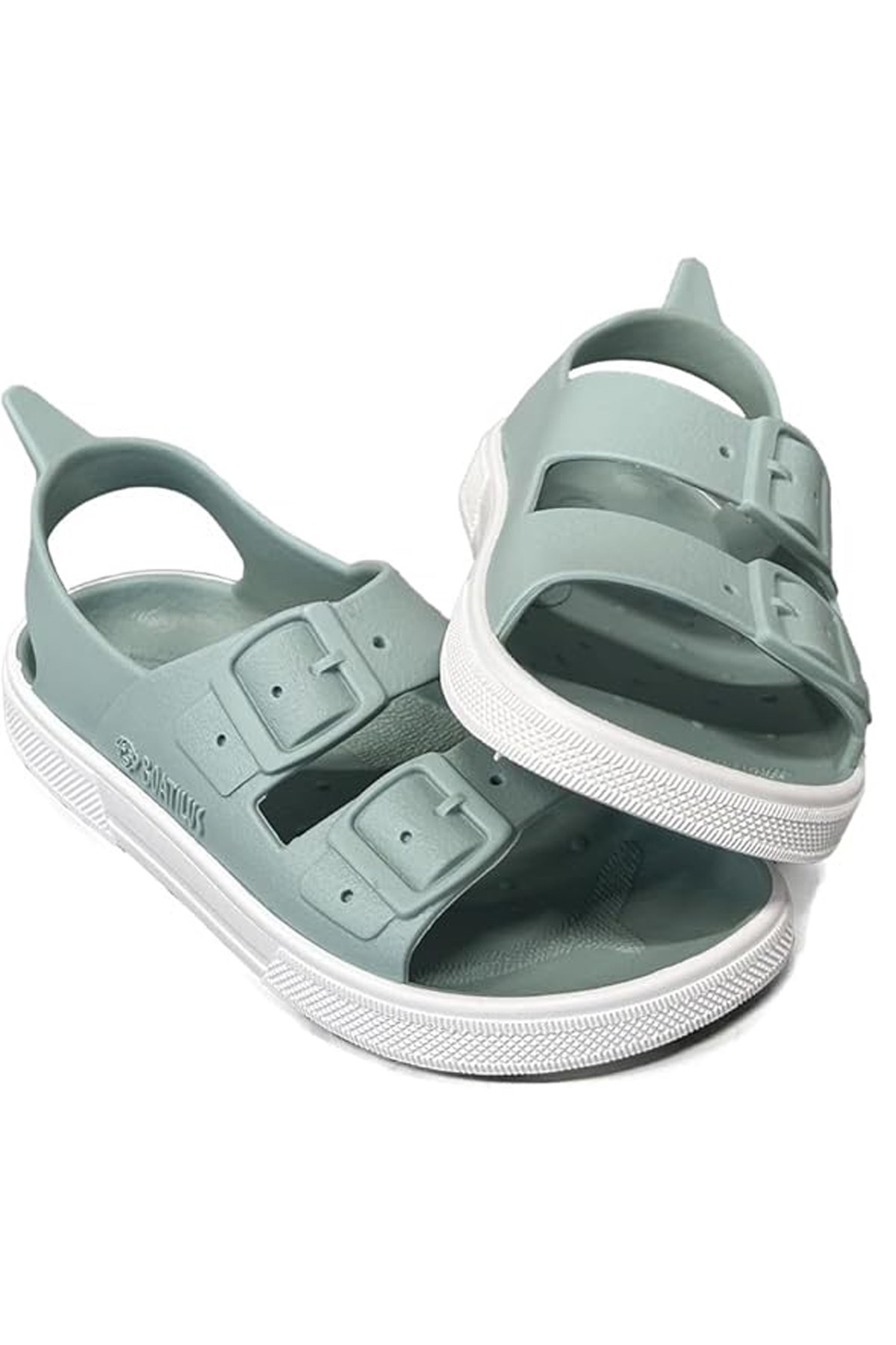 Boatilus Unisex Çocuk Sandalet Yeşil
