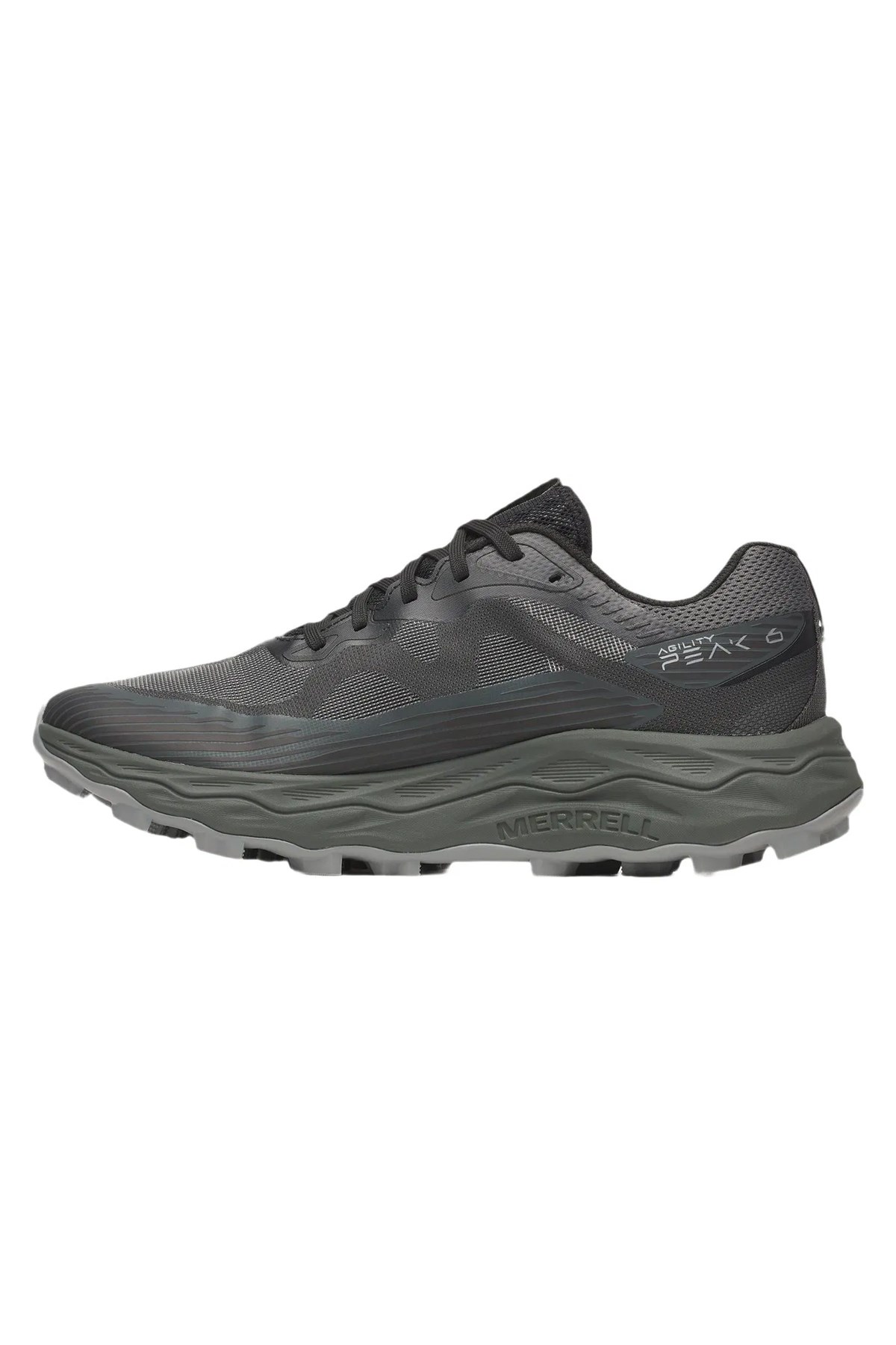 Merrell Agility Peak 6 Erkek Patika Koşusu Ayakkabısı J00003309 Siyah