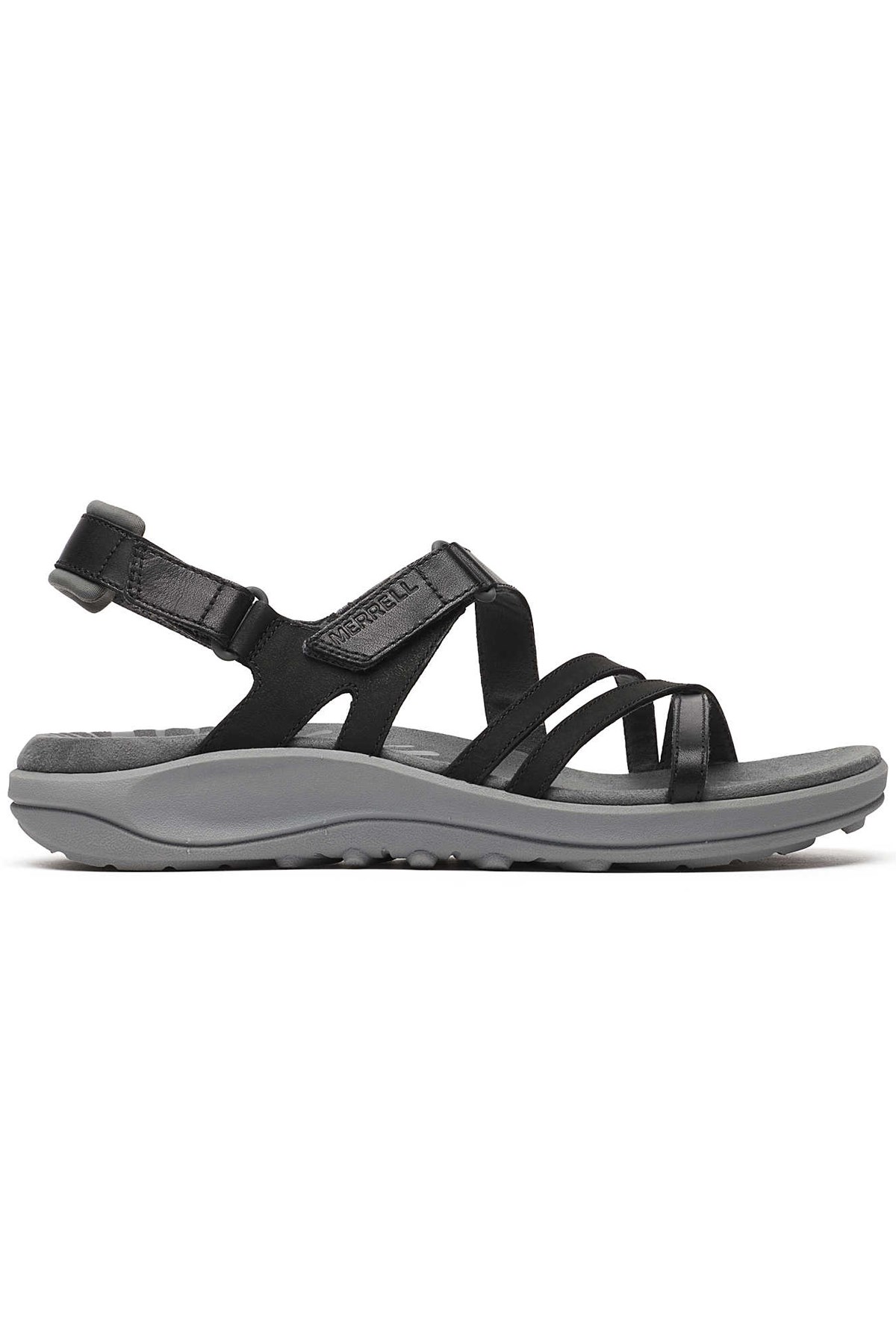 Merrell Harbor Backstrap Kadin Sandalet J008362 Siyah