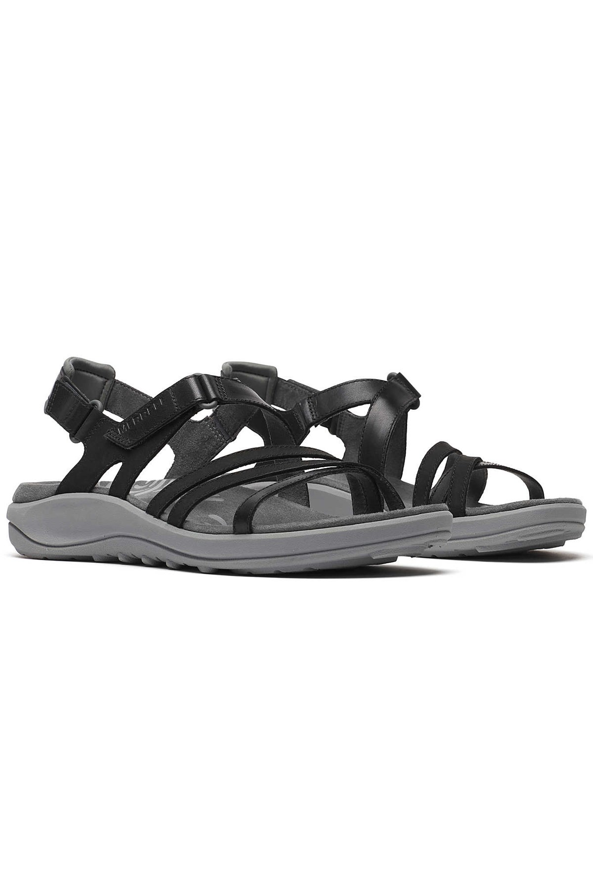 Merrell Harbor Backstrap Kadin Sandalet J008362 Siyah