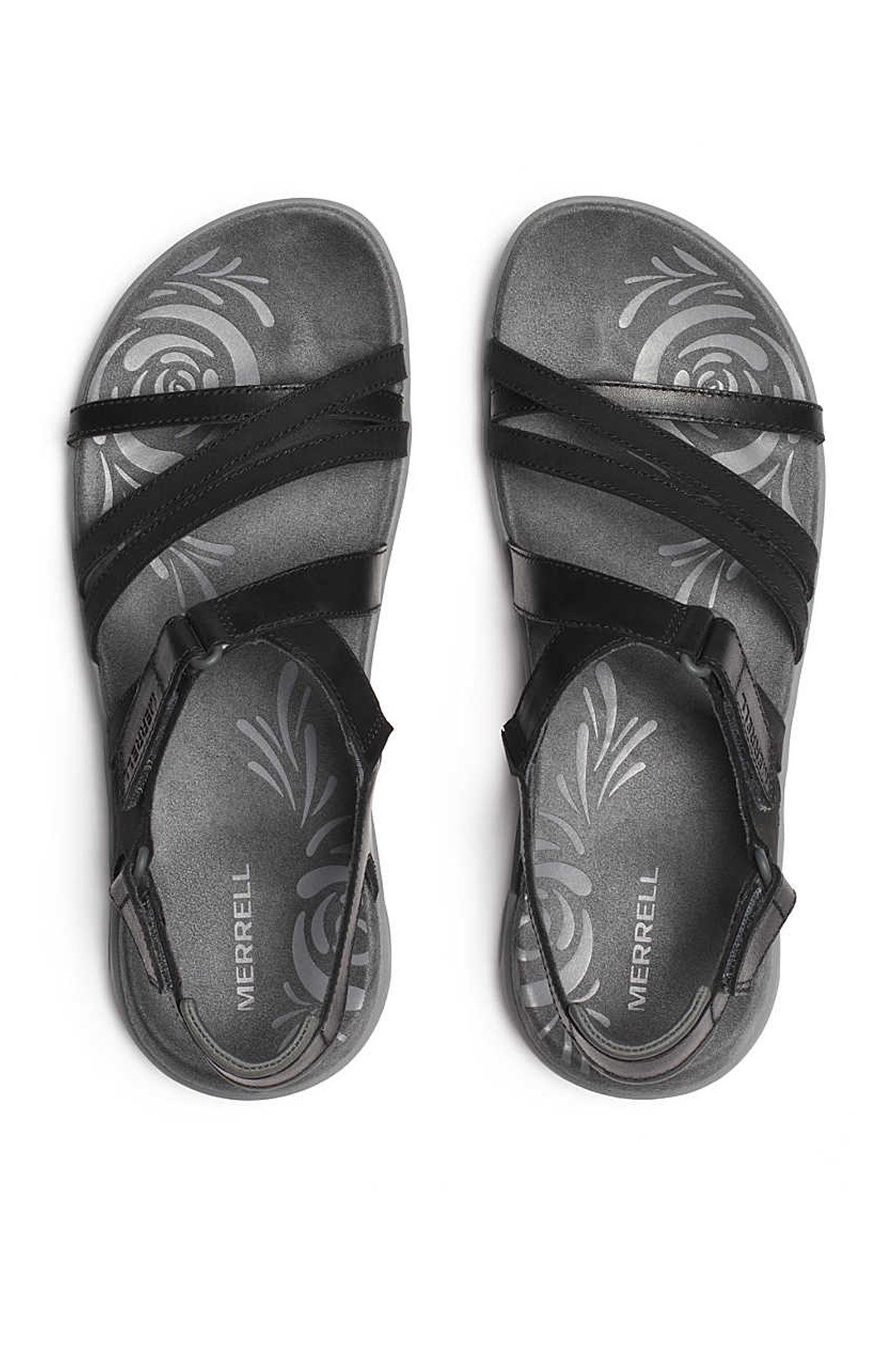 Merrell Harbor Backstrap Kadin Sandalet J008362 Siyah