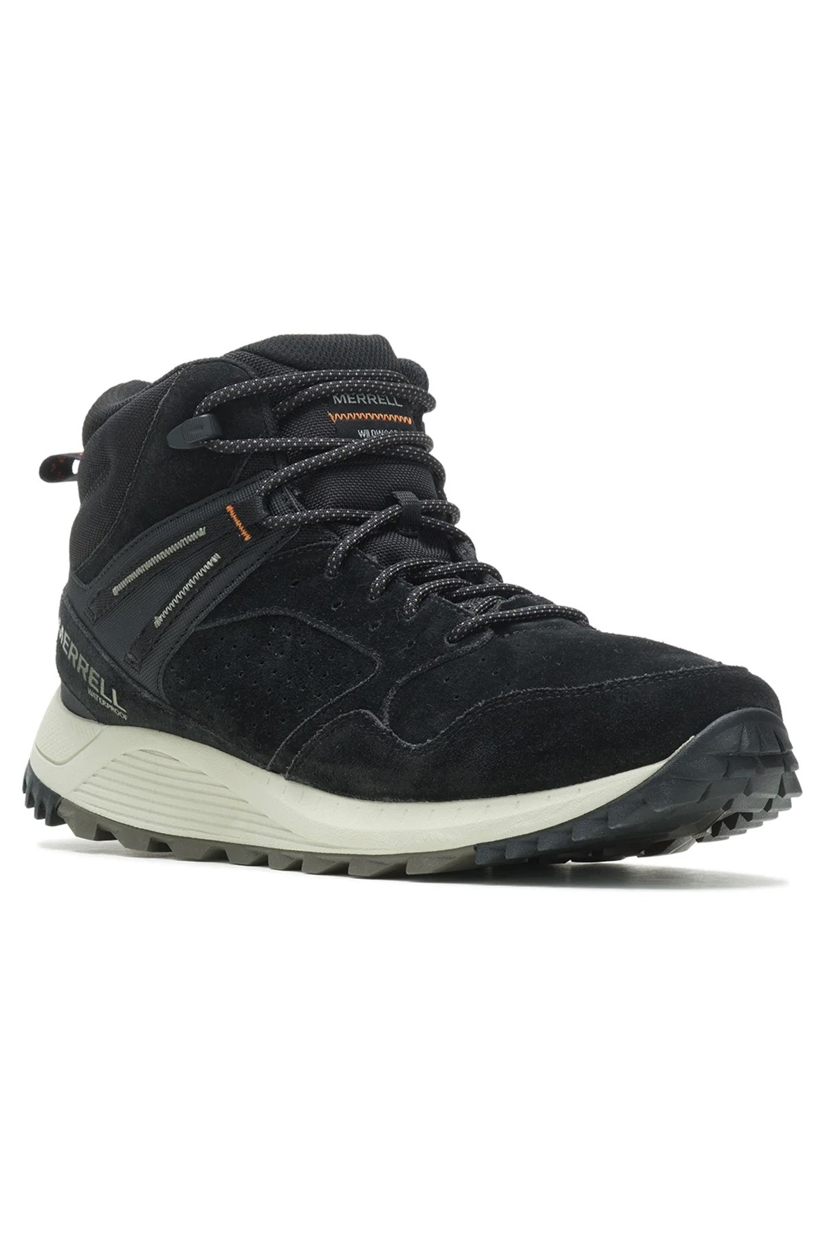 Merrell Wildwood Sneaker Boot Mid WP Erkek Outdoor Bot J067285 Siyah