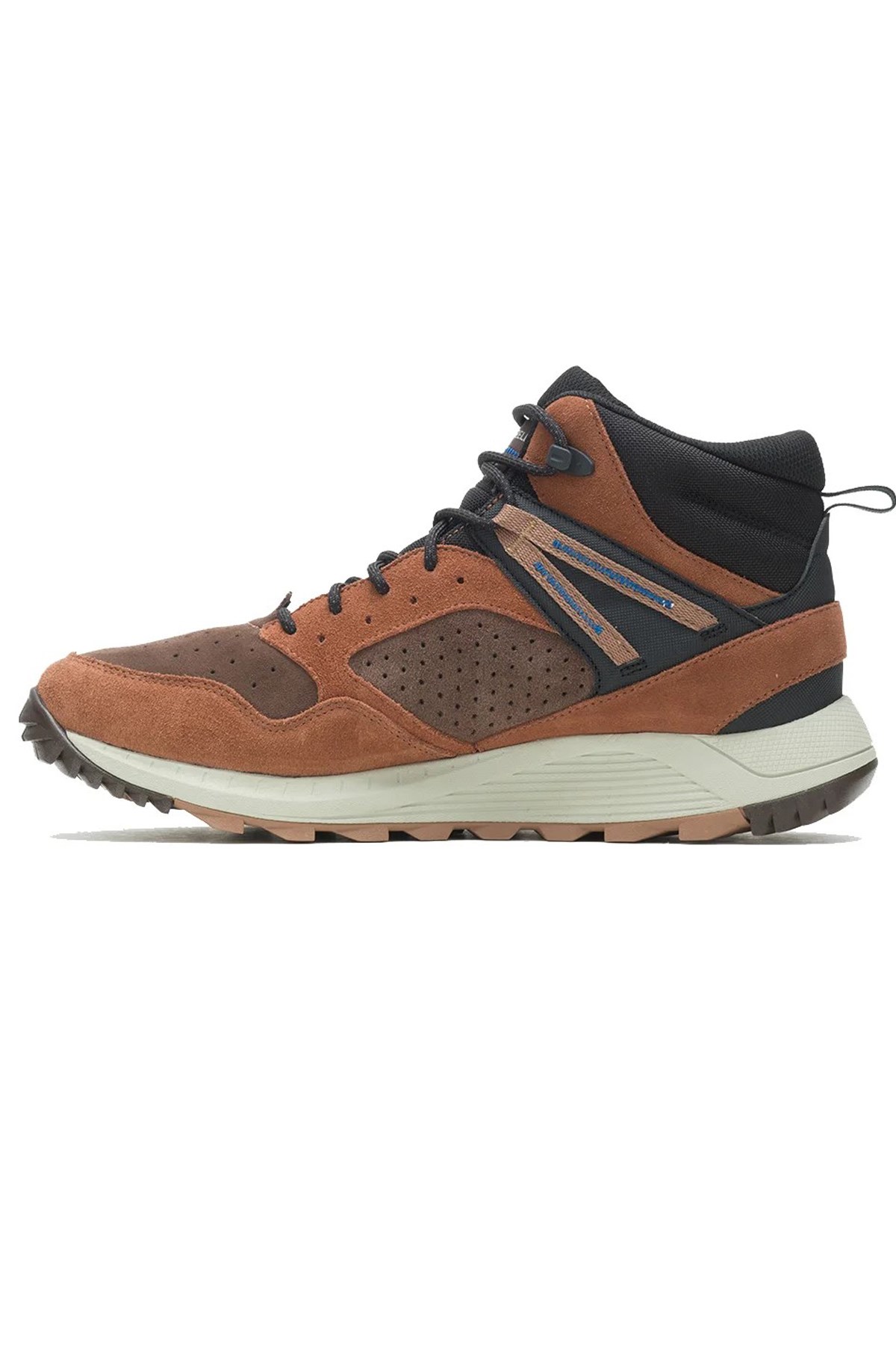 Merrell Wildwood Sneaker Boot Mid Wp Erkek Outdoor Bot J067299 Kahverengi