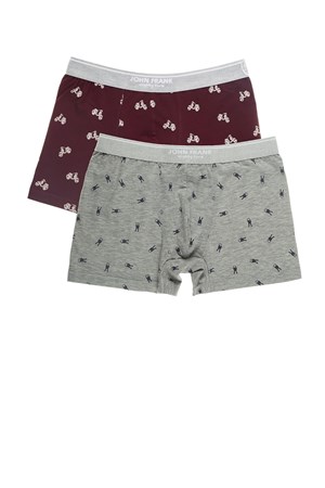 John Frank Eighty Five 2 li Erkek Boxer JF2BEF06