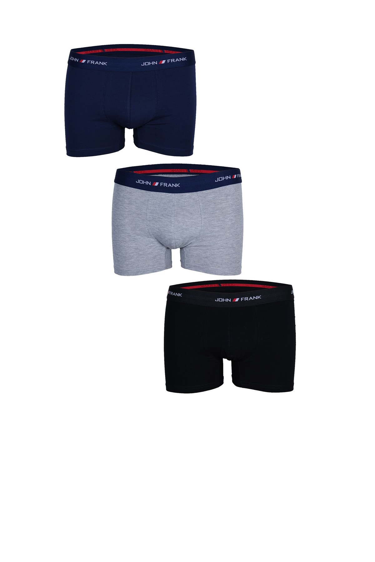 John Frank Üçlü Boxer JF3B08 Lacivert