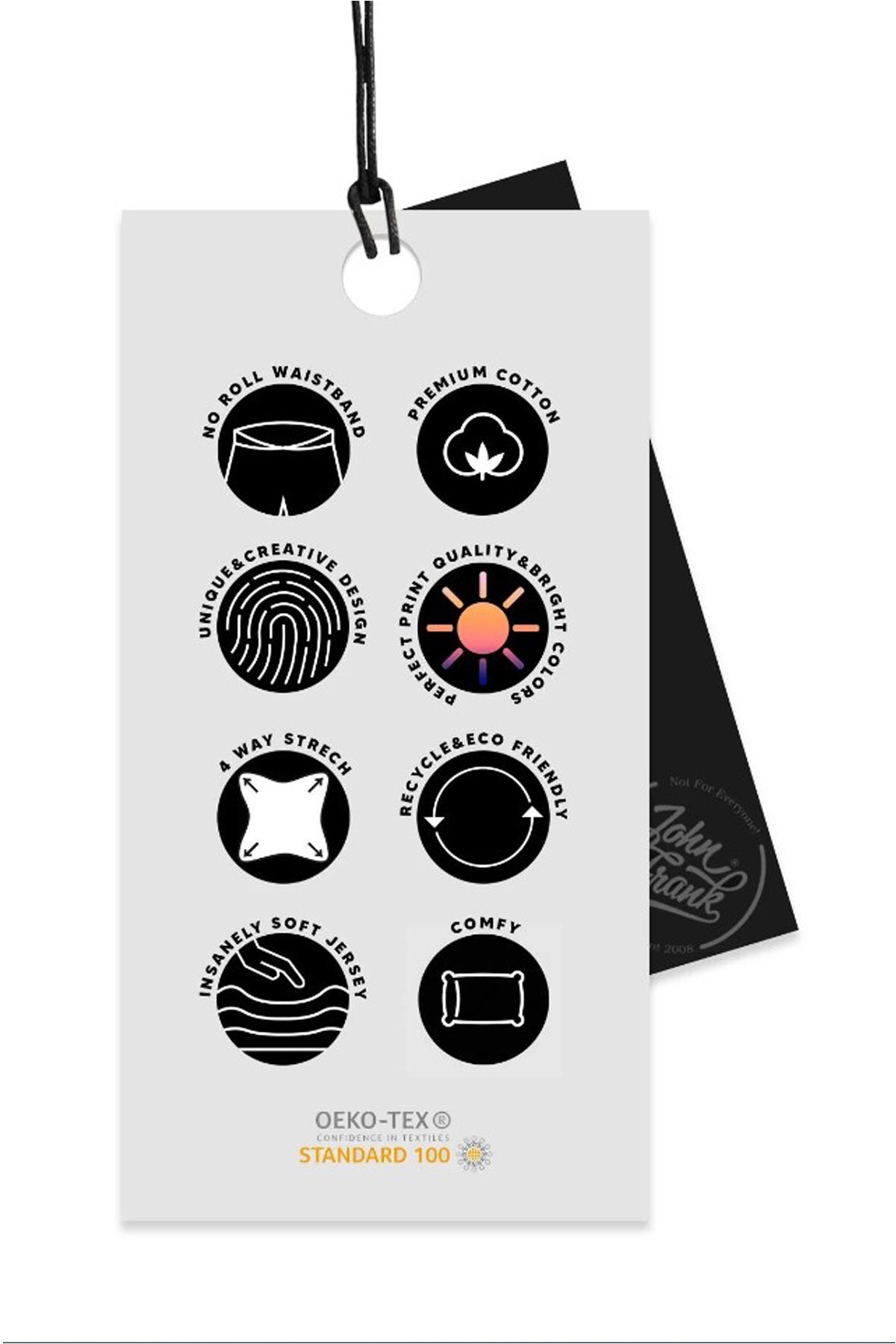 John Frank Üçlü Campus Erkek Boxer JF3BCA06 Lacivert