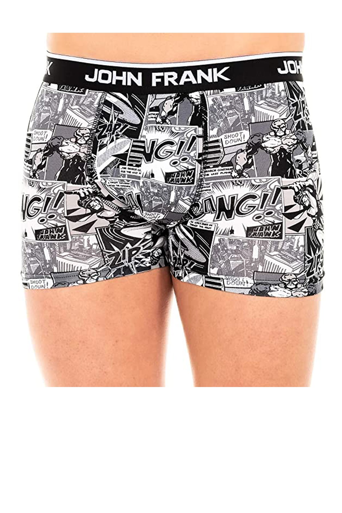 John Frank Erkek Dijital Baskılı Boxer JFB109-HERO Standart