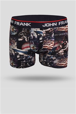 John Frank Dijital Baskılı Erkek Boxer JFB76