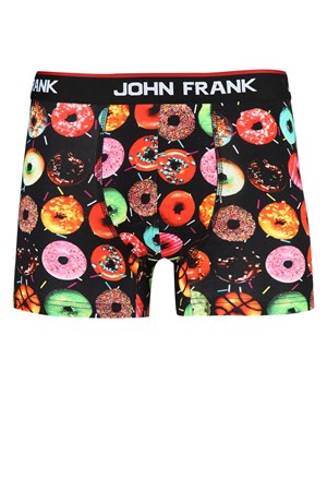 John Frank Erkek Dijital Baskılı Boxer Donuts