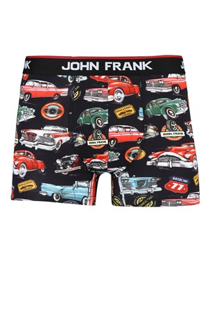 John Frank Erkek Dijital Baskılı Boxer Retrocar