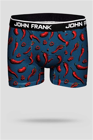 John Frank Erkek Dijital Baskılı Boxer JFBD228-HOT