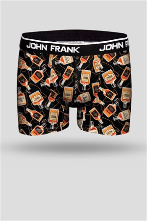John Frank Erkek Dijital Baskılı Boxer JFBD249-TENESSEY