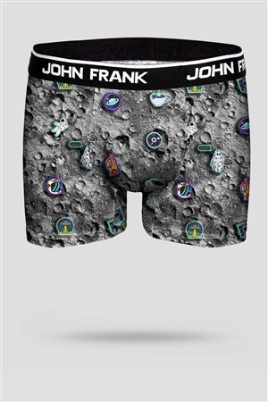 John Frank Erkek Dijital Baskılı Boxer JFBD228-CRATER