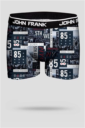 John Frank Erkek Dijital Baskılı Boxer JFBD228-JOHNY