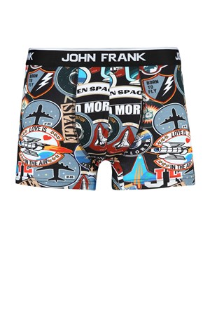 John Frank Baskılı Boxer JFBD286-SPACE