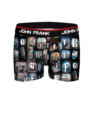 John Frank Baskılı Boxer JFBD288-BOARDING