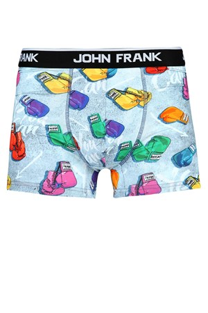 John Frank Dijital Baskılı Boxer JFBD290