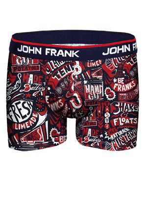 John Frank Dijital Baskılı Boxer JFBD294