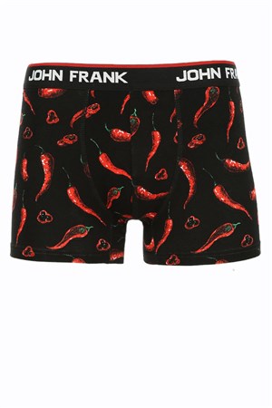 John Frank Dijital Baskılı Boxer JFBD318