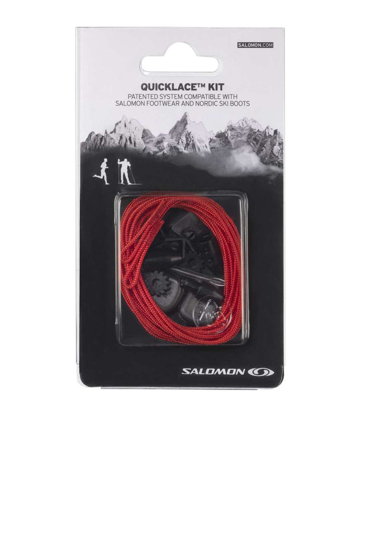 Salomon Quiklace Kit Bağcık L32667400 Kırmızı