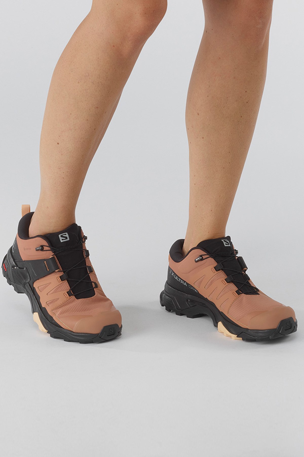 Salomon X Ultra 4 Gtx Kadın Outdoor Ayakkabı L41289700 Açık Kahverengi