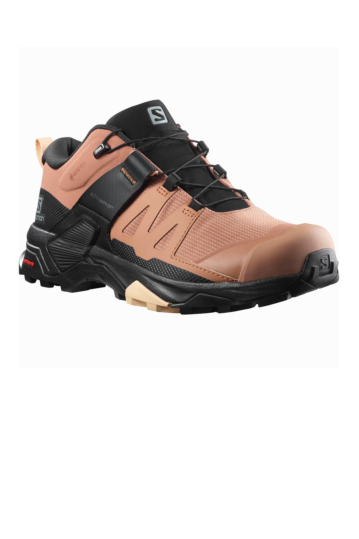 Salomon X Ultra 4 Gtx Kadın Outdoor Ayakkabı L41289700 Açık Kahverengi