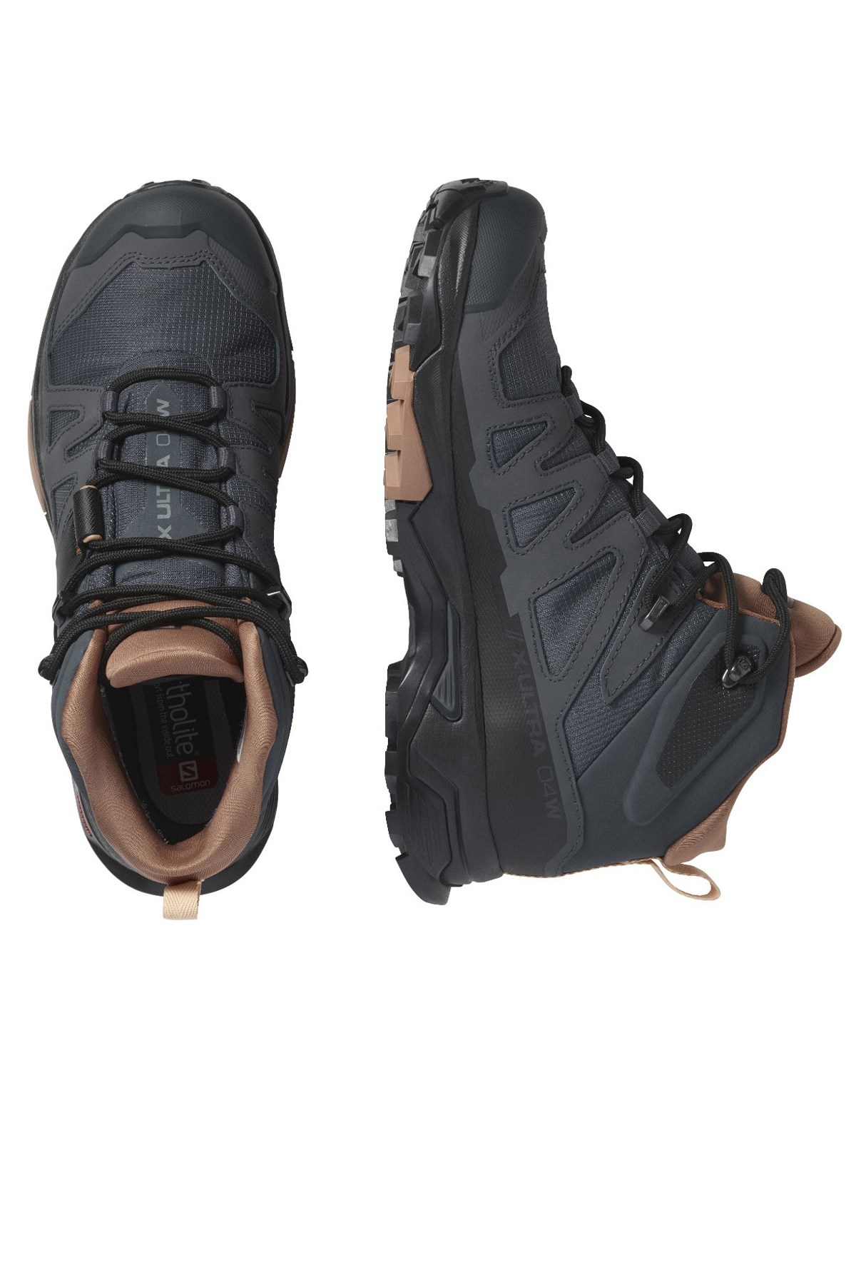 Salomon X Ultra 4 Mid GTX Kadın Outdoor Bot L41295600 Lacivert