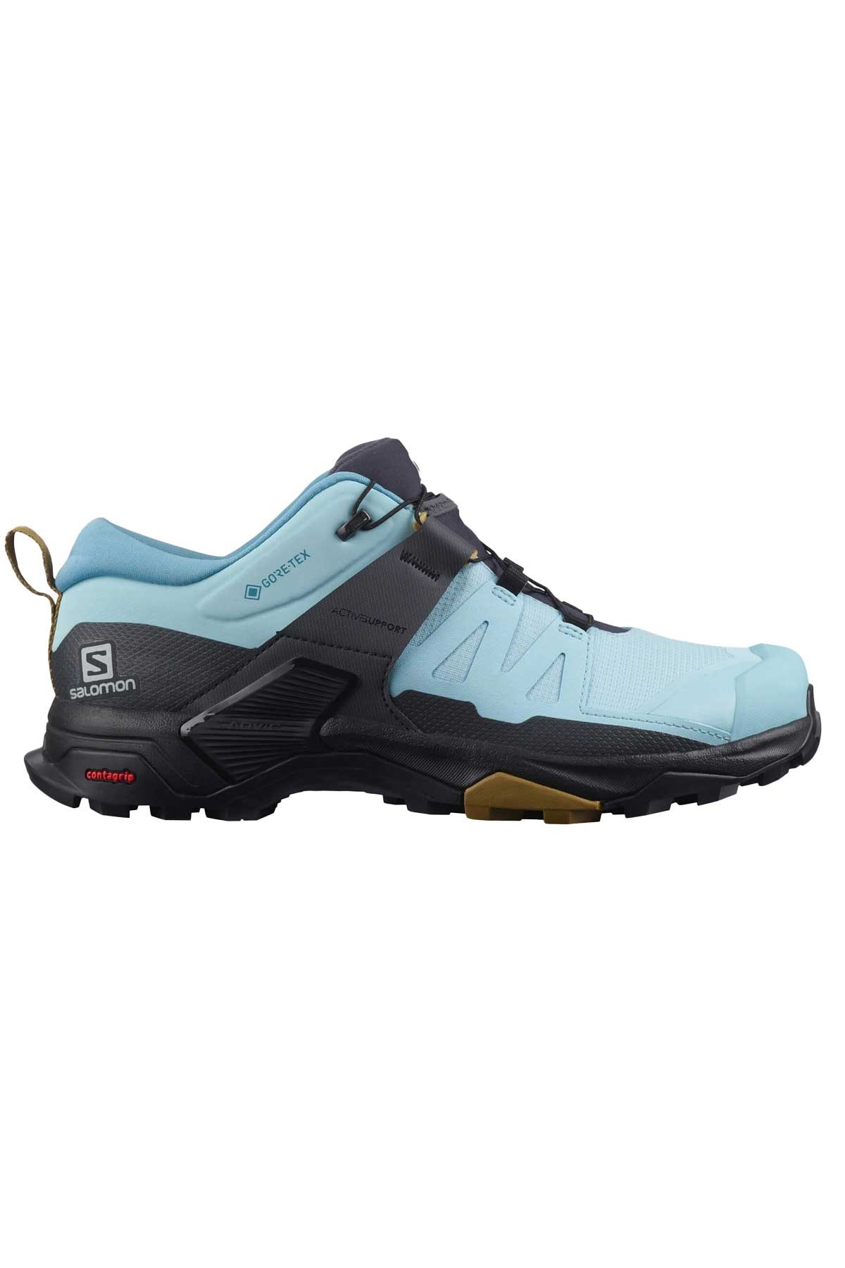 Salomon X Ultra 4 GTX Kadın Outdoor Ayakkabı L41452900 Mavi